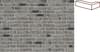 Плитка Joseph Bricks Bricks Poppy Df Брусок Угловой 214x103x50x65 6.5x31.7 см, поверхность матовая, рельефная