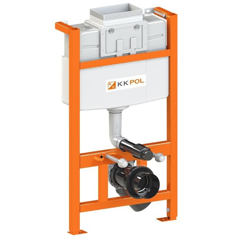 KKPOL Инсталляции Инсталляция низкая Professional ZSP/M430/0.1/K 820x510x155мм 