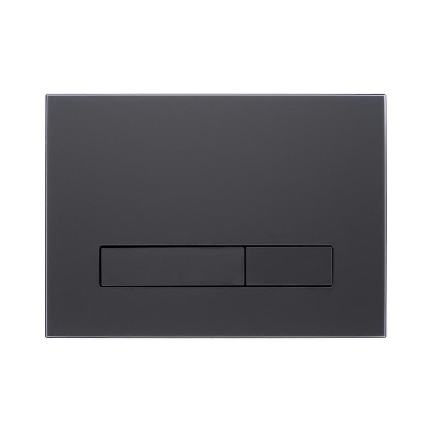 KKPOL Смывные Клавиши Glass Смывная клавиша M16 OMNES VITRUM GRANDE MAT черный матовый 