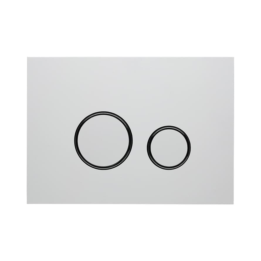 KKPOL Смывные Клавиши Metal Смывная клавиша AQUAFIORI SFERA белый матовый/хром/белый матовый 