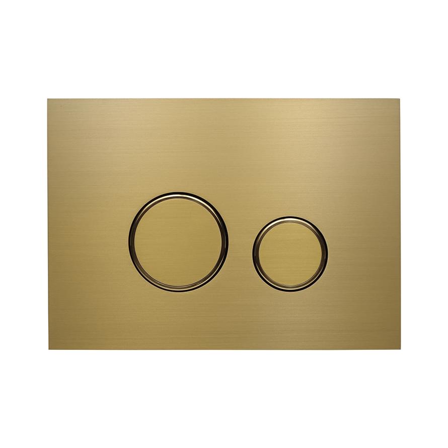 KKPOL Смывные Клавиши Metal Смывная клавиша AQUAFIORI SFERA золото матовый 