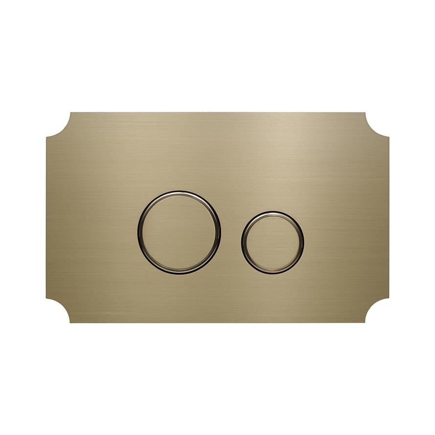 KKPOL Смывные Клавиши Metal Смывная клавиша AQUAFIORI VINTAGE шампань 