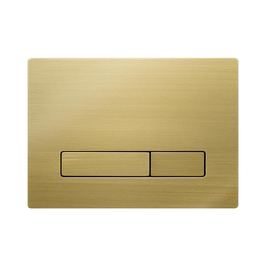 KKPOL Смывные Клавиши Metal Смывная клавиша METAL SLIM золото брашированный 