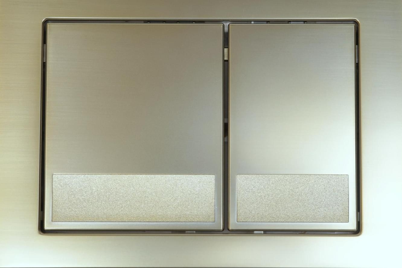 KKPOL Смывные Клавиши Plastic Смывная клавиша M06 золото брашированный 