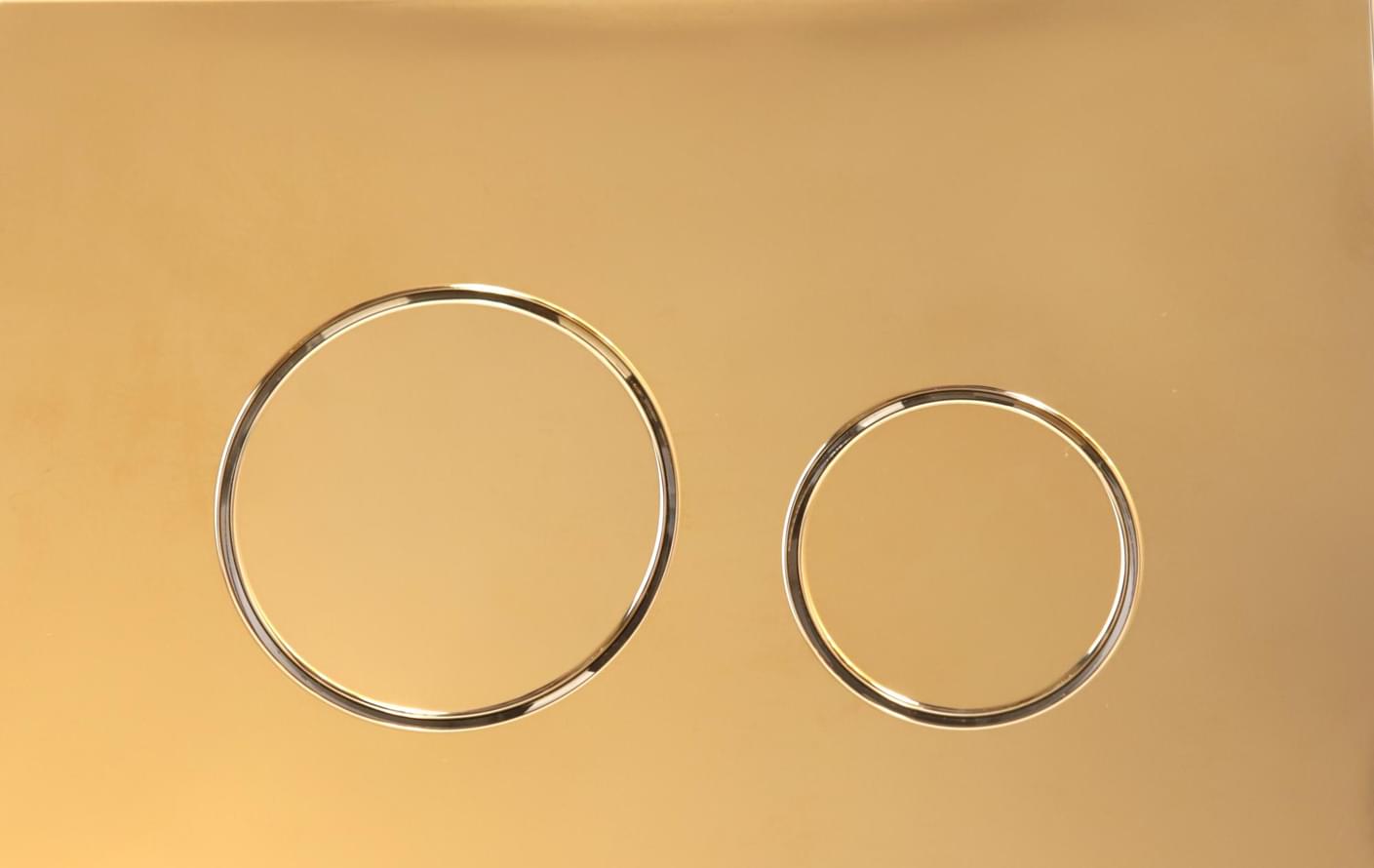 KKPOL Смывные Клавиши Plastic Смывная клавиша M11 золото глянцевый замена на 350/PPZ/040-00-00 