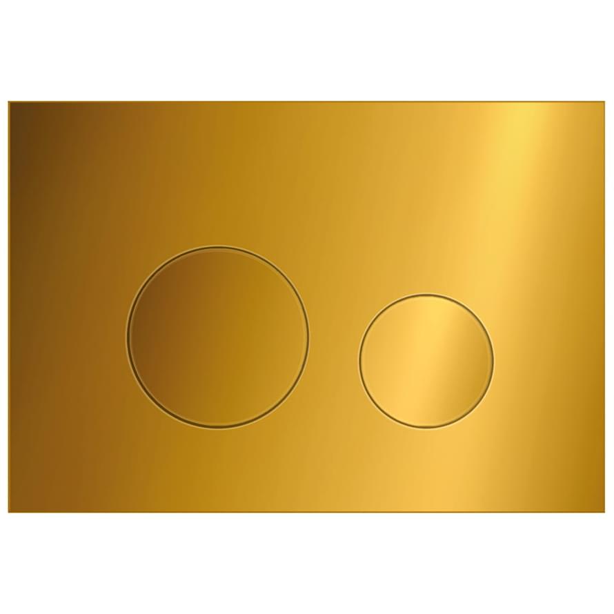 KKPOL Смывные Клавиши Plastic Смывная клавиша M11 темное золото глянцевый SPP/037/0/K 