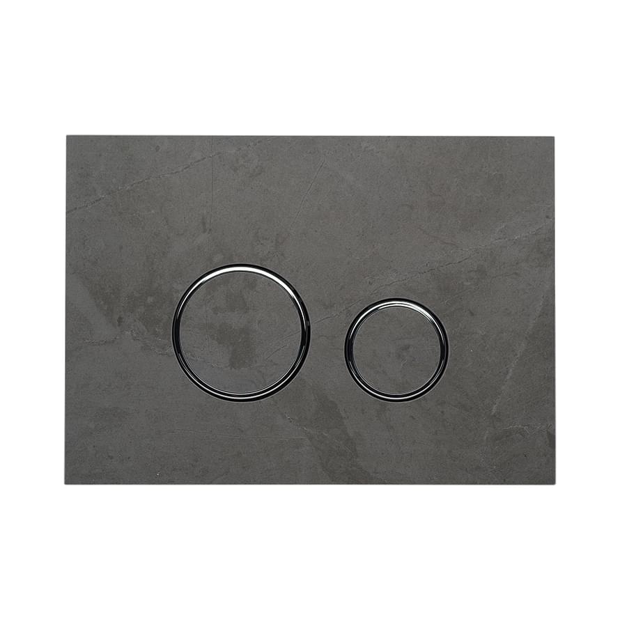 KKPOL Смывные Клавиши Quartz Смывная клавиша Lapis Grande V1 ORBIS QUARTZ Pietra Grey 