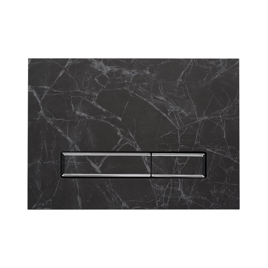 KKPOL Смывные Клавиши Quartz Смывная клавиша Lapis Grande V1 QUARTZ Nero Greco 