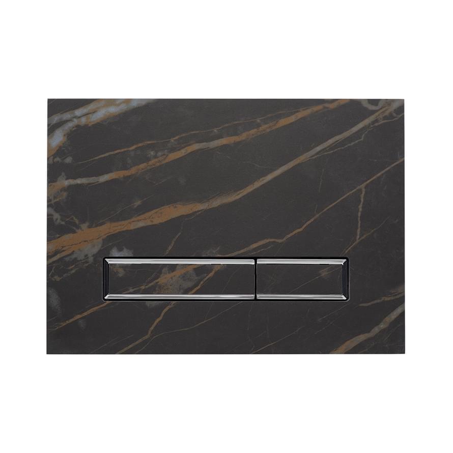 KKPOL Смывные Клавиши Quartz Смывная клавиша Lapis Grande V1 QUARTZ Noir Desire 