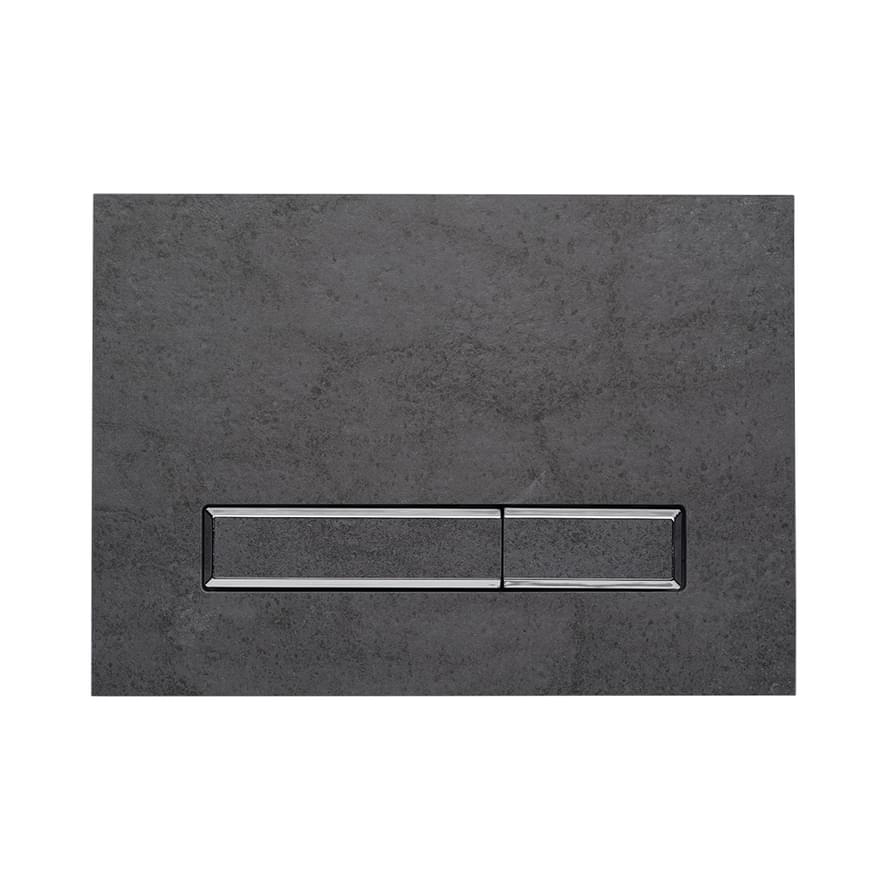 KKPOL Смывные Клавиши Quartz Смывная клавиша Lapis Grande V1 QUARTZ Pietra Antracite 