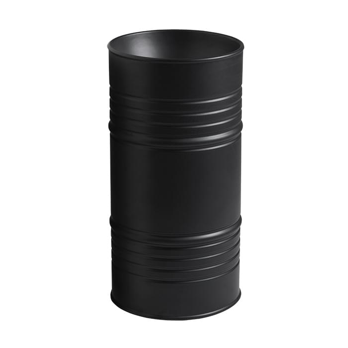 Плитка Kerasan Artwork Artwork Barrel Раковина без отверстия напольная слив в стену черный матовый  поверхность матовая