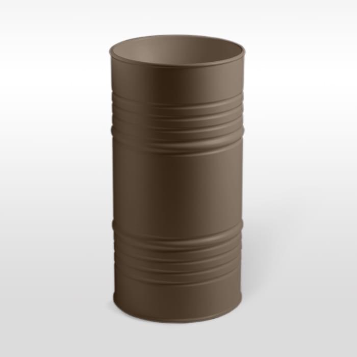 Плитка Kerasan Artwork Artwork Раковина без отверстия свободностоящая BARREL слив в стену коричневый матовый  поверхность матовая