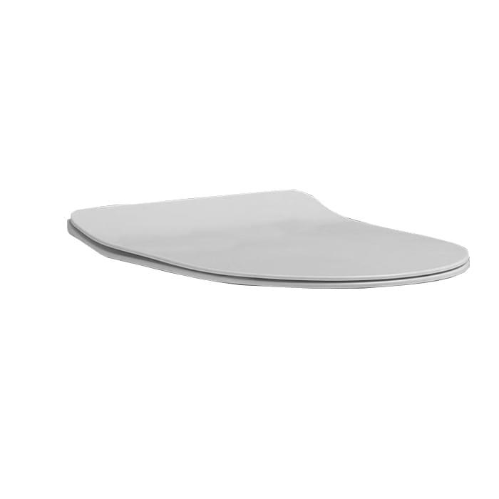 Плитка Kerasan Flo Flo сиденье Slim крепление хром микролифт белый матовый  поверхность матовая