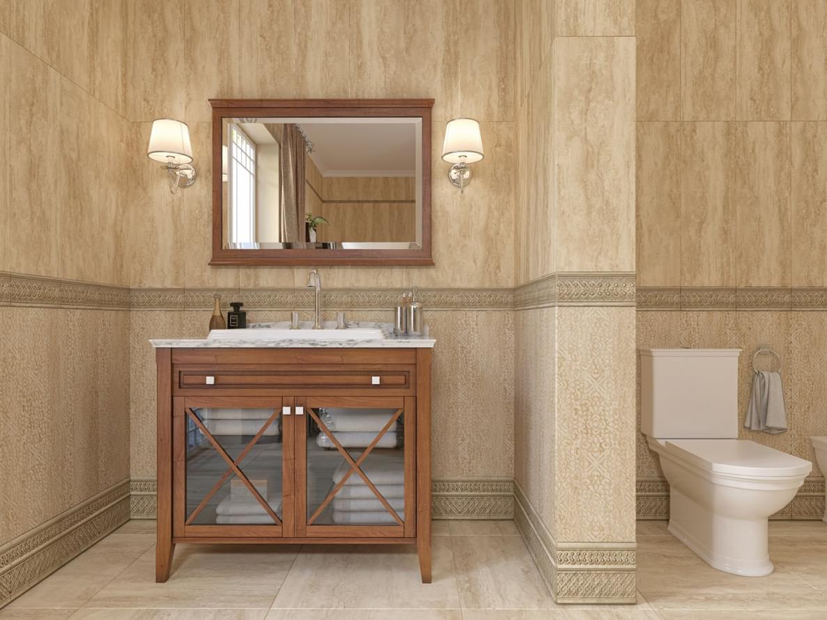 керамика фабрики Kerasol коллекция Travertino