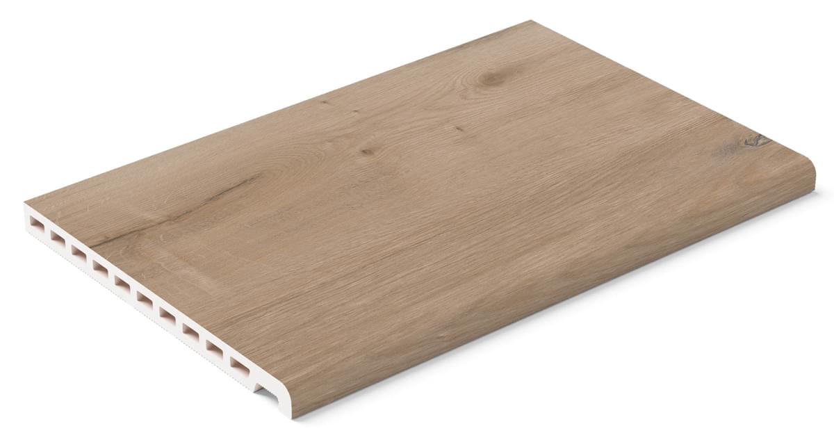Плитка Kerastep Amazonia Canela 1216 R11 Борт 33x50 см, поверхность матовая
