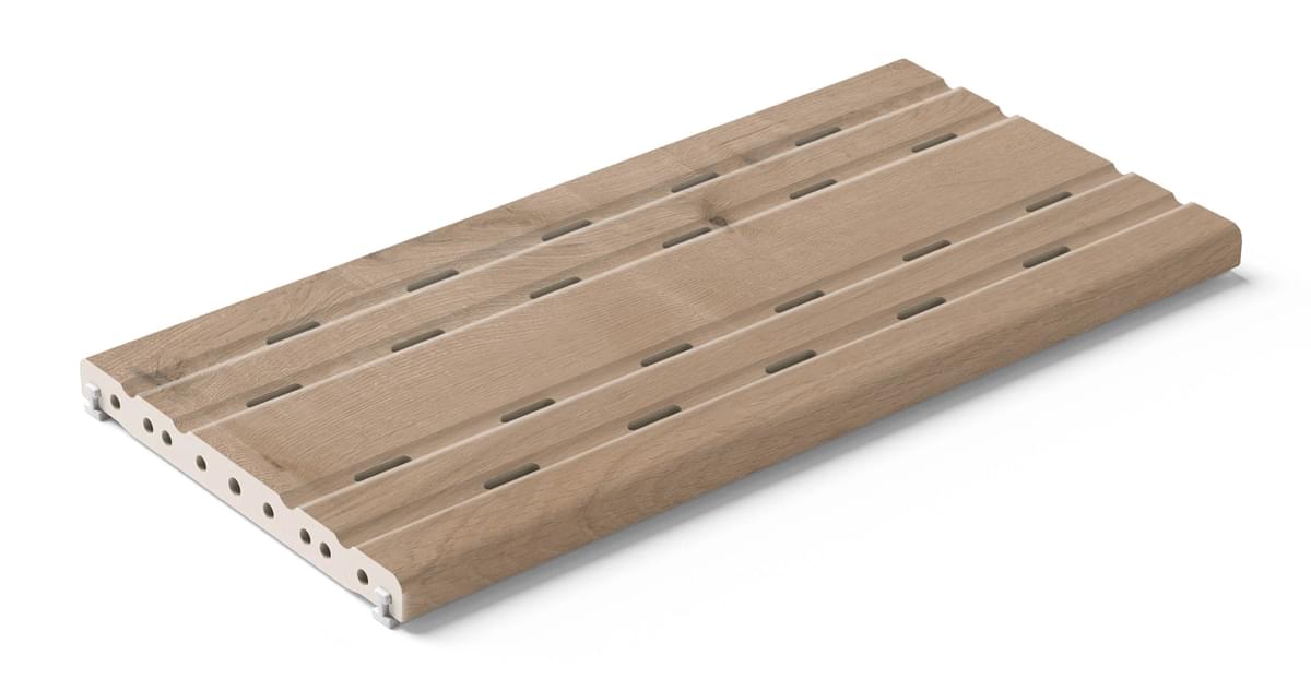 Плитка Kerastep Amazonia Canela 1216 R11 Решетка Керамическая 25x50 см, поверхность матовая