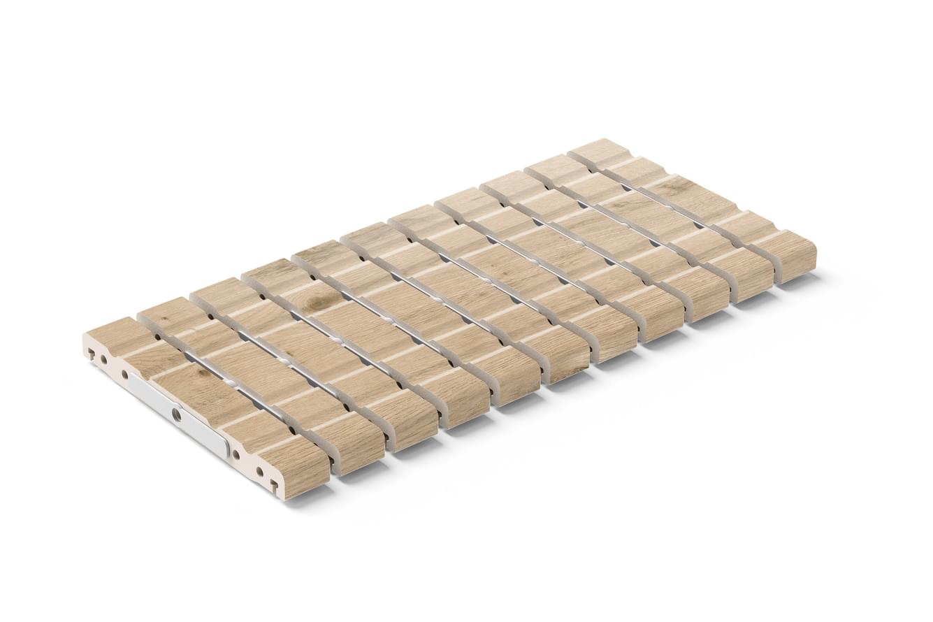 Плитка Kerastep Amazonia Miel 1226 R11 Решетка Керамическая Flex 25x50 см, поверхность матовая