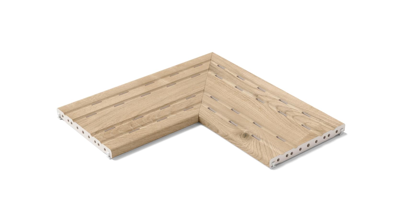 Плитка Kerastep Amazonia Miel 1226 R11 Решетка Угол Из 2Х Частей 25x50 см, поверхность матовая