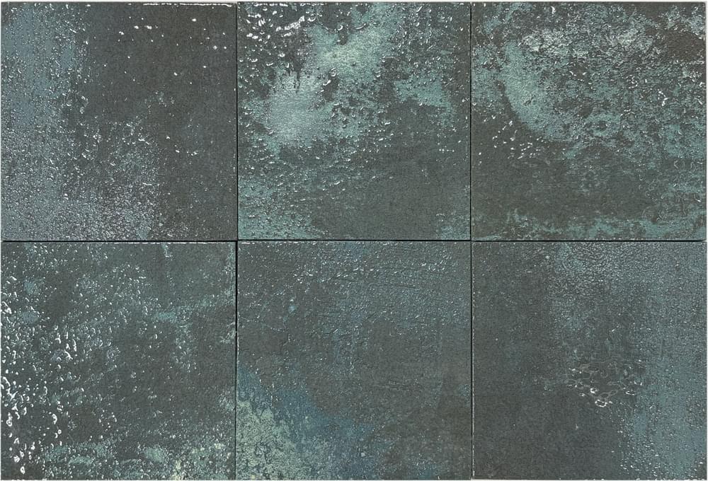 Плитка Kerastep Beach Green Gloss 15x15 см, поверхность глянец