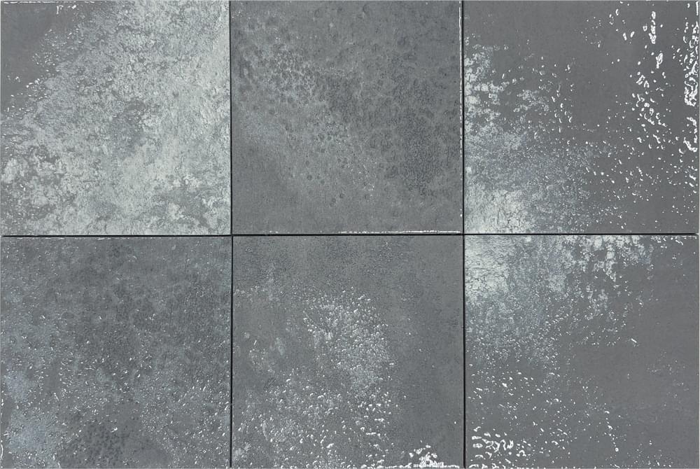 Плитка Kerastep Beach Grey Gloss 15x15 см, поверхность глянец