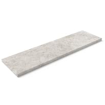 Плитка Kerastep Crosscut Cloud 1021 R9 Ступень Прямоугл С 2 Заглушками 33x120 см, поверхность матовая