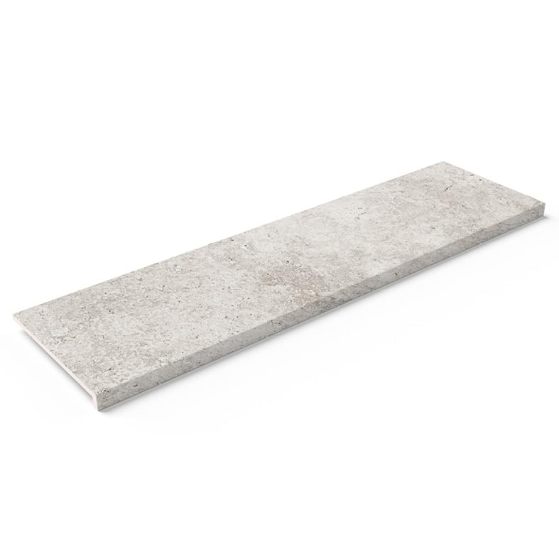 Плитка Kerastep Crosscut Cloud 1021 R9 Ступень Прямоугольная 33x120 см, поверхность матовая