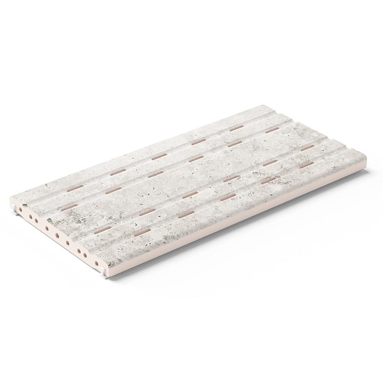 Плитка Kerastep Crosscut Cloud 1026 R11 Решетка Керамическая 20x50 см, поверхность матовая