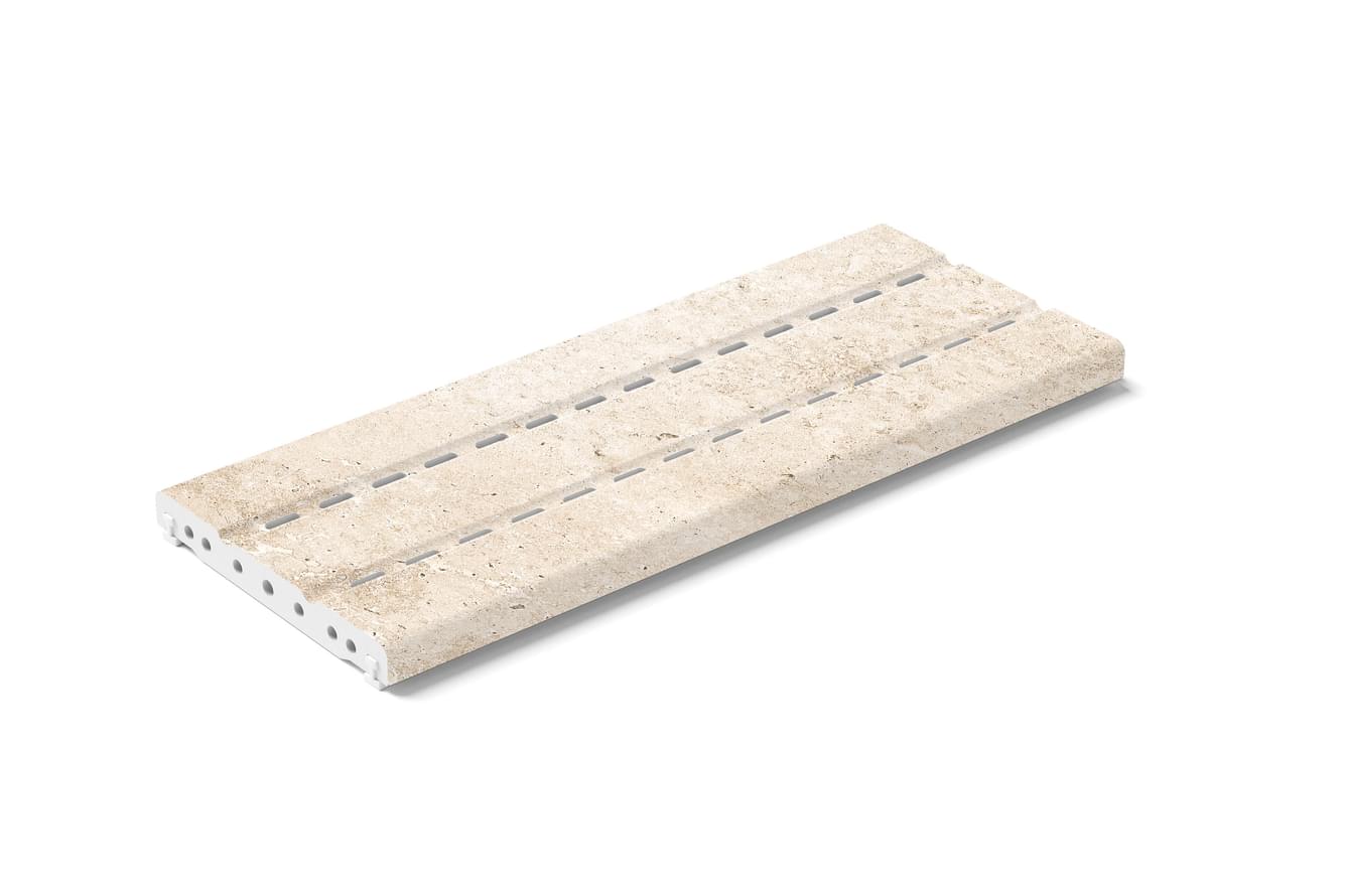 Плитка Kerastep Crosscut Petra 1016 R11 Решетка Керамическая 20x50 см, поверхность матовая