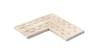 Плитка Kerastep Crosscut Petra 1016 R11 Решетка Угол Из 2Х Частей 25x50 см, поверхность матовая