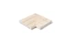 Плитка Kerastep Crosscut Petra 1016 R11 Решетка Угол Из 2Х Частей Flex 20x50 см, поверхность матовая