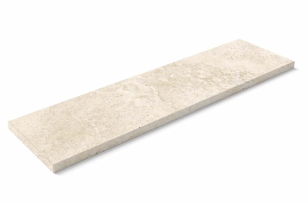 Плитка Kerastep Crosscut Petra 1016 R11 Ступень Прямоугл С Заглушкой 33x120 см, поверхность матовая