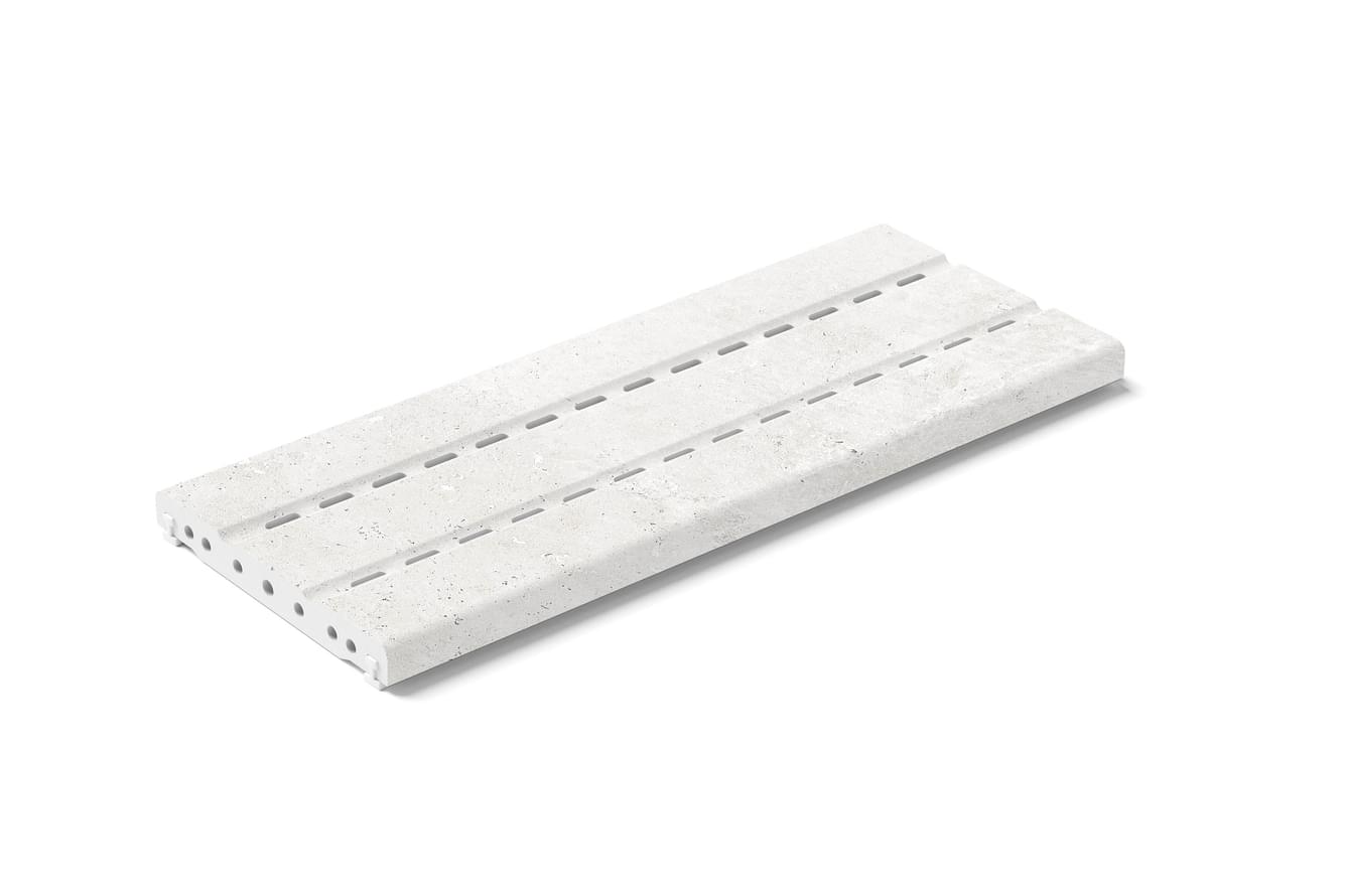 Плитка Kerastep Crosscut Puro 1006 R11 Решетка Керамическая 20x50 см, поверхность матовая