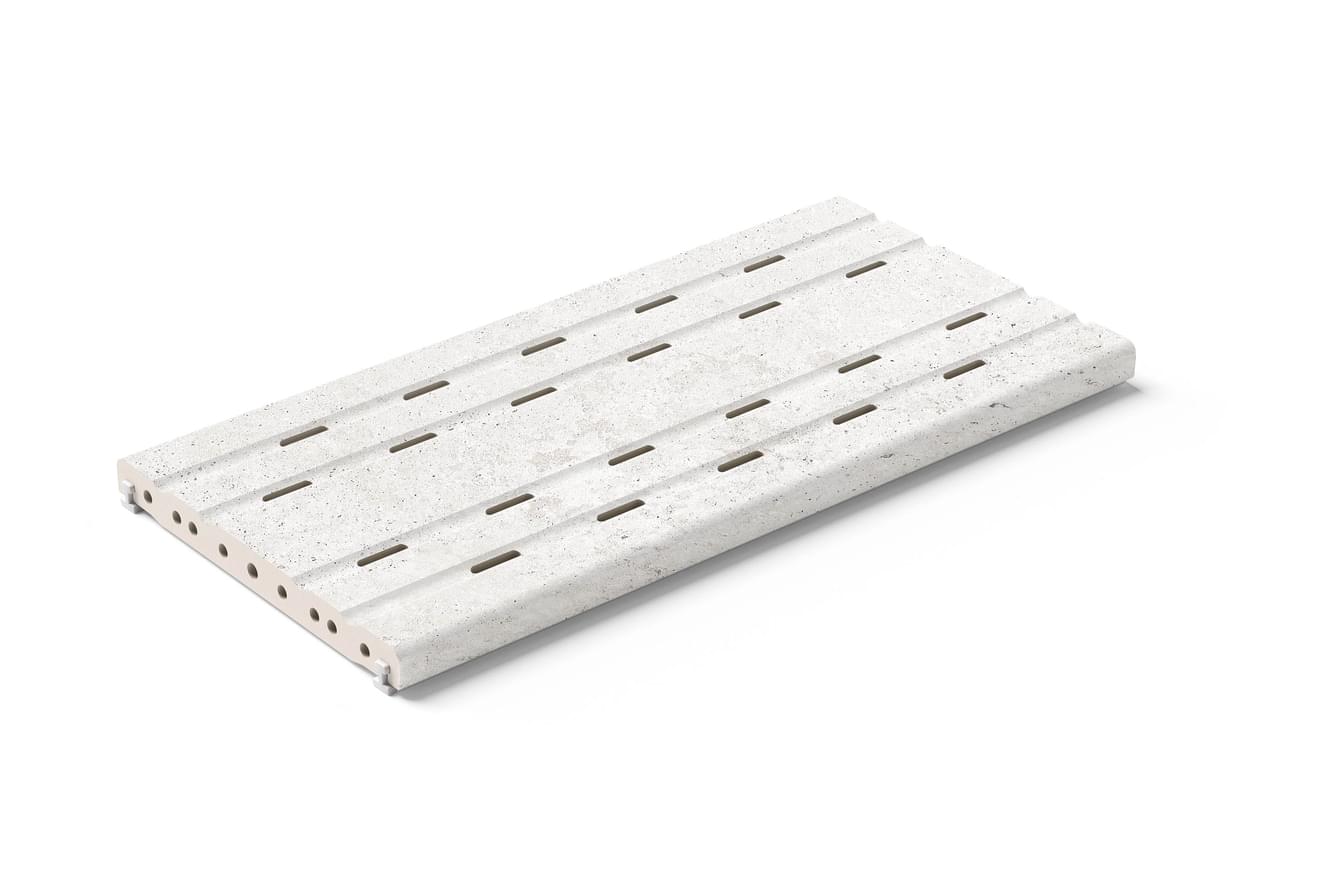 Плитка Kerastep Crosscut Puro 1006 R11 Решетка Керамическая 25x50 см, поверхность матовая