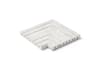 Плитка Kerastep Crosscut Puro 1006 R11 Решетка Угол Из 2Х Частей Flex 25x50 см, поверхность матовая