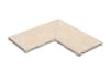 Плитка Kerastep Savoy Desert 1126 R11 Решетка Угол Из 2Х Частей Invisible 25x50 см, поверхность матовая