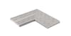 Плитка Kerastep Savoy Land 1136 R11 Решетка Угол Из 2Х Частей 25x50 см, поверхность матовая