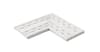 Плитка Kerastep Savoy Moon 1116 R11 Решетка Угол Из 2Х Частей 25x50 см, поверхность матовая