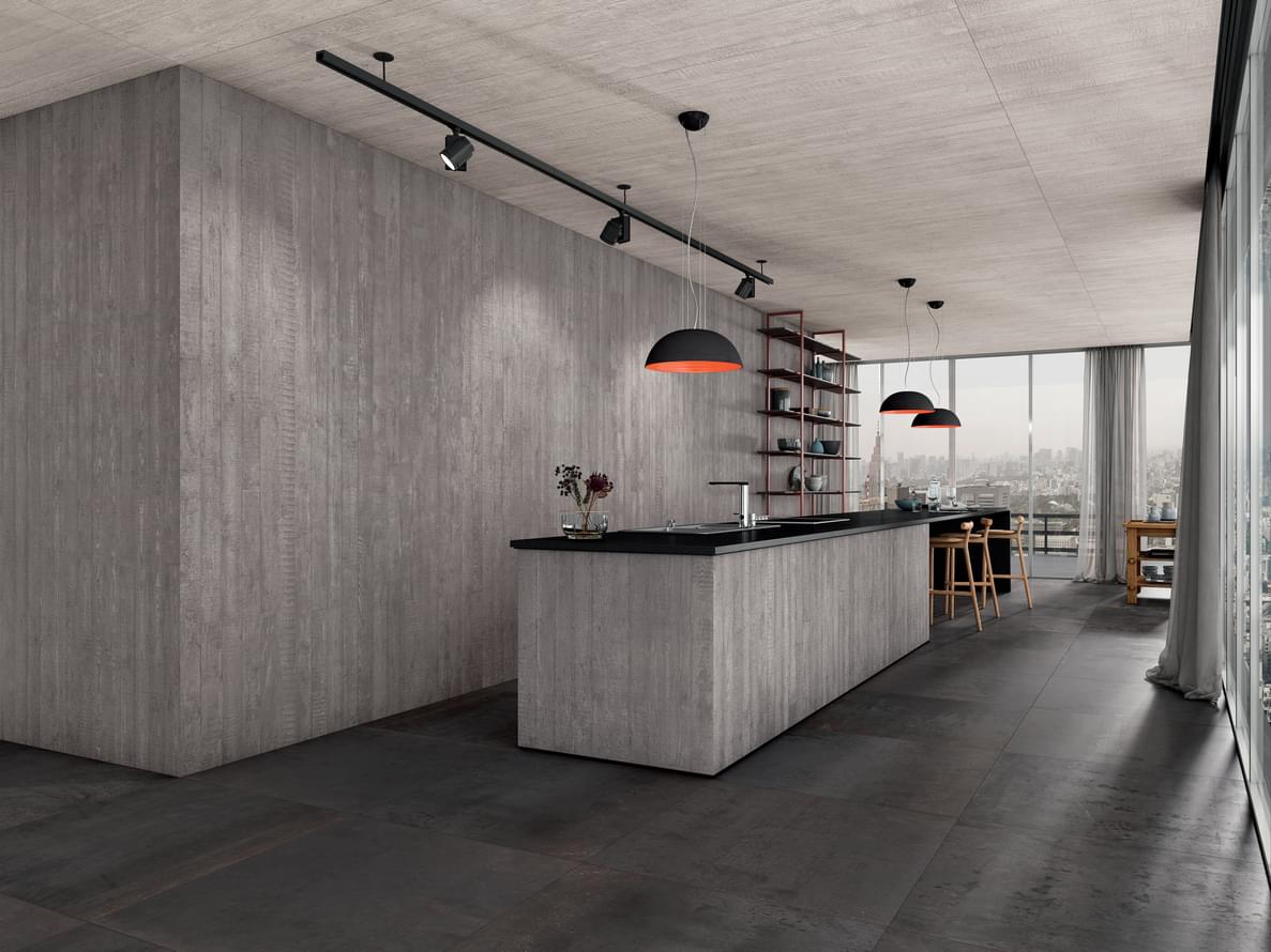 керамогранит фабрики Kerlite коллекция Cement Project