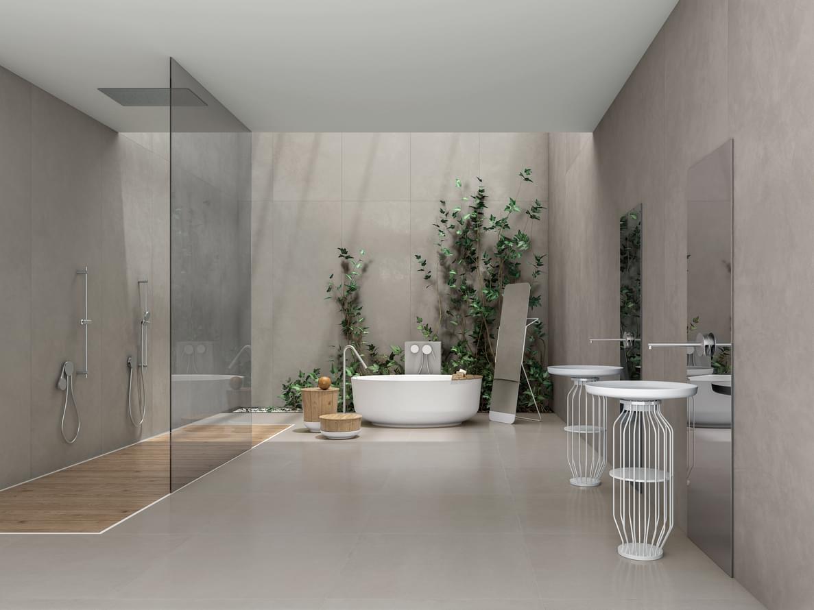 керамогранит фабрики Kerlite коллекция Cement Project