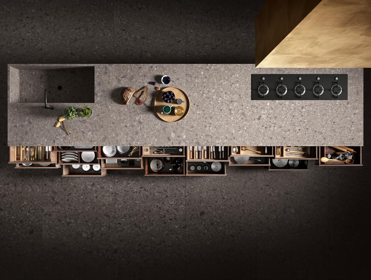 керамогранит фабрики Kerlite коллекция Pietra D Iseo