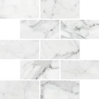 Плитка Kerranova Marble Trend Carrara LR 30.7x30.7 см, поверхность полированная