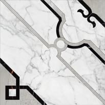 Плитка Kerranova Marble Trend Carrara Mr D01-Cut 60x60 см, поверхность матовая