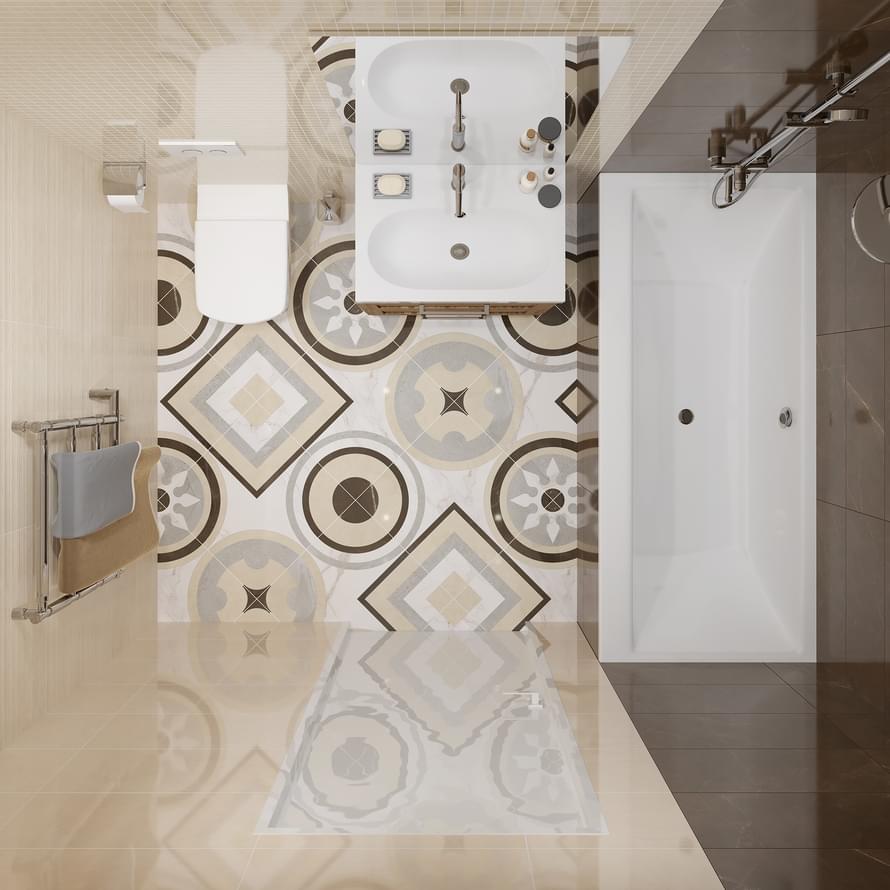 керамогранит фабрики Kerranova коллекция Marble Trend