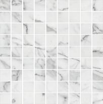 Плитка Kerranova Marble Trend Сarrara Mr Mosaic 30x30 см, поверхность матовая