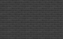 Плитка King Klinker Dream House Black Stone 26 14 mm 7.1x24 см, поверхность матовая