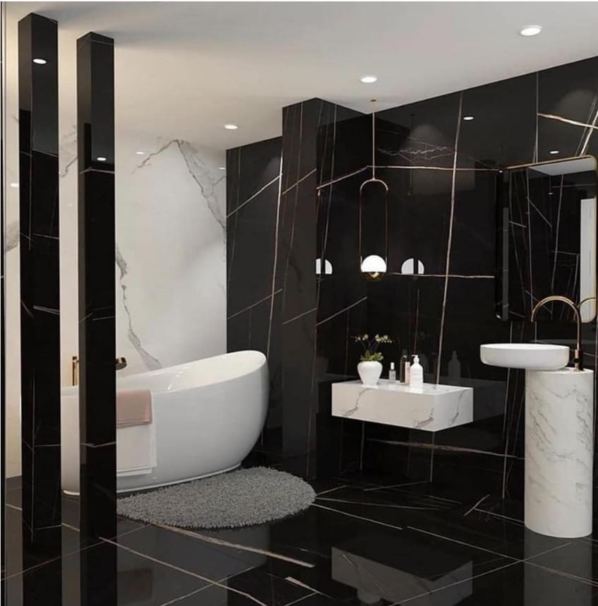 керамогранит фабрики Kutahya коллекция Kristal Nox