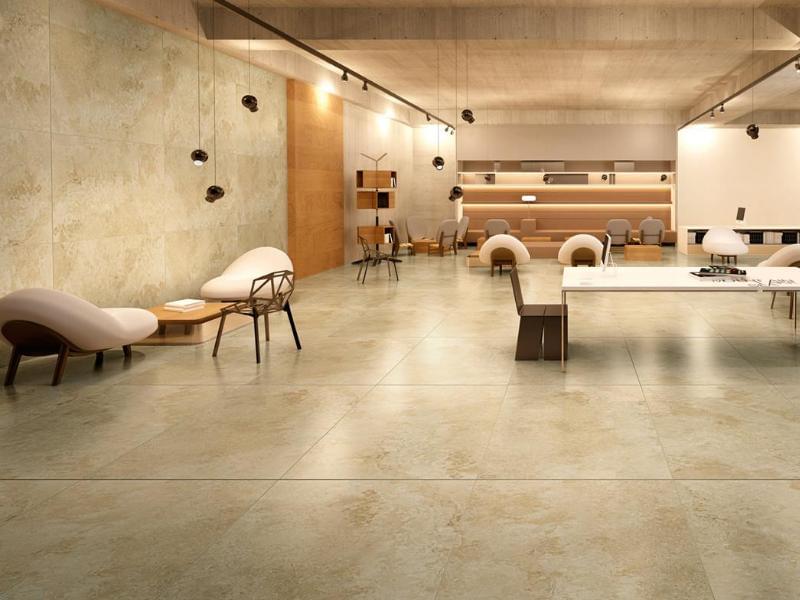 керамогранит фабрики Kutahya коллекция Royal Traverten