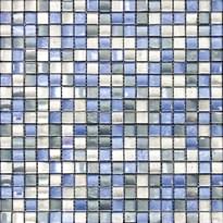 Плитка LAntic Colonial Arabia Mosaics Mix Blue Silver 29.5x29.5 см, поверхность глянец