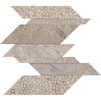 Плитка LAntic Colonial Callanish Mosaics Grey 34x22.5 см, поверхность матовая, рельефная