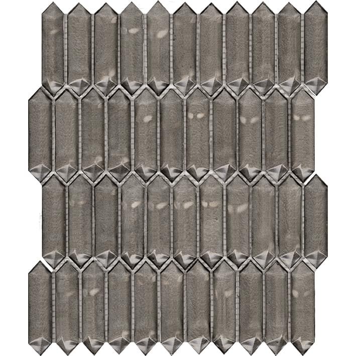 LAntic Colonial Crystal Mosaics Grey 29.5x34.5